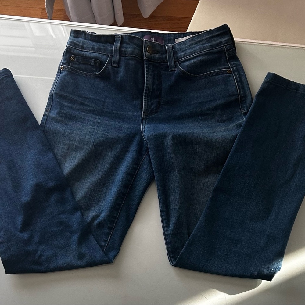 NYDJ Women's Deep Indigo Leggings Size 0